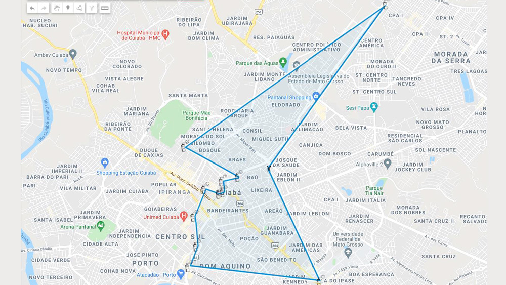 Mapa Artístico - Gora