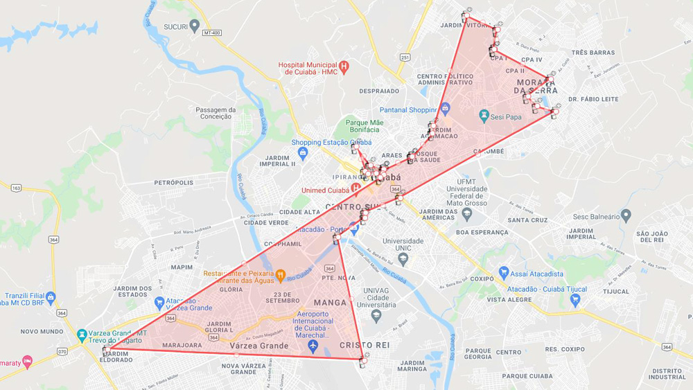 Mapa Artístico - Presto